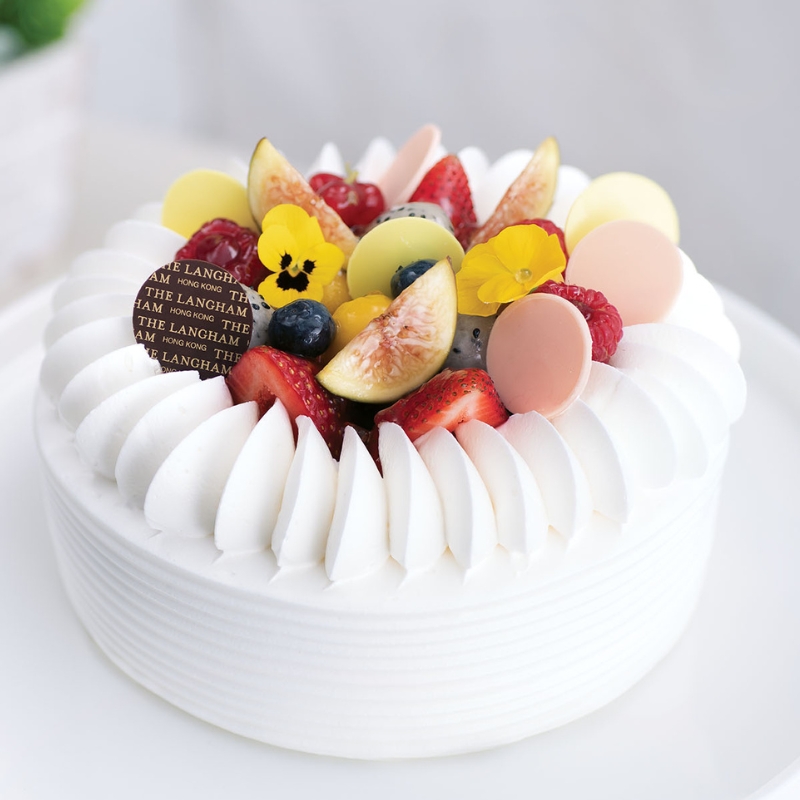 The Langham Fruit Chiffon Cake The Langham Fruit Chiffon Cake