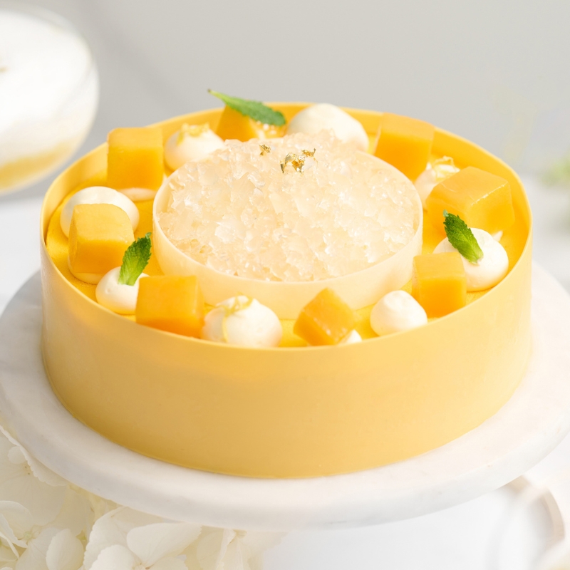 Mango Yuzu Mascarpone Mousse Mango Yuzu Mascarpone Mousse