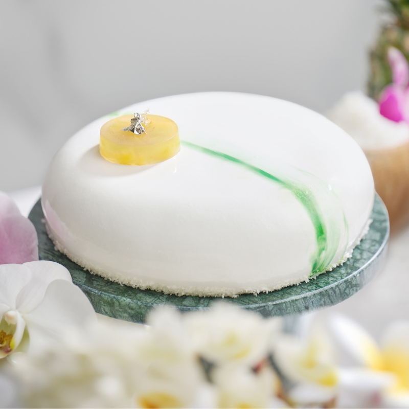 Pandan Coconut Cake Pandan Coconut Cake